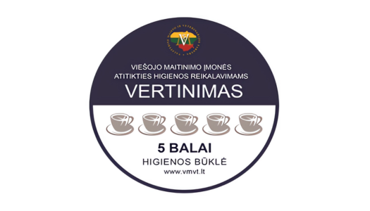 Viešojo maitinimo įmonės atitikties higienos reikalavimas